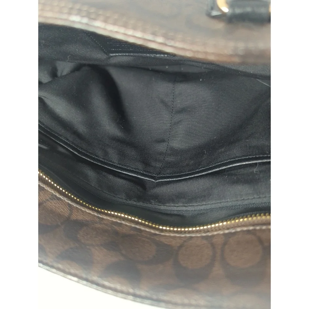 Coach Monogram Baby Diaper Bag Signature Crossbody Tote